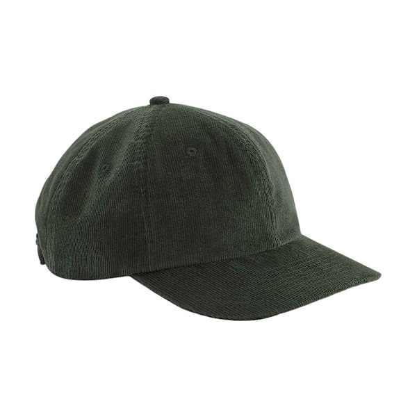 Beechfield Heritage Cord Cap One Size Mörk Oliv Dark Olive One Size