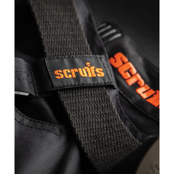 Scruffs Pro Flex arbetsbyxor för män 34R svart Black 34R