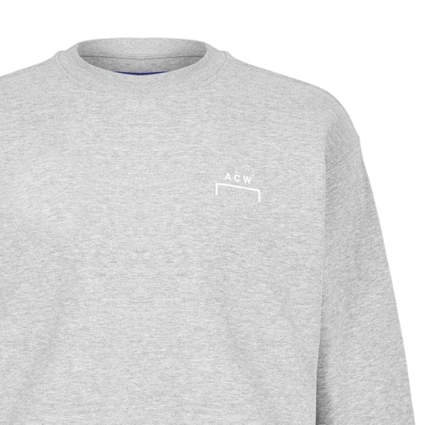 A-COLD-WALL Herr Burham Crew Neck Sweatshirt M Grå Grey M