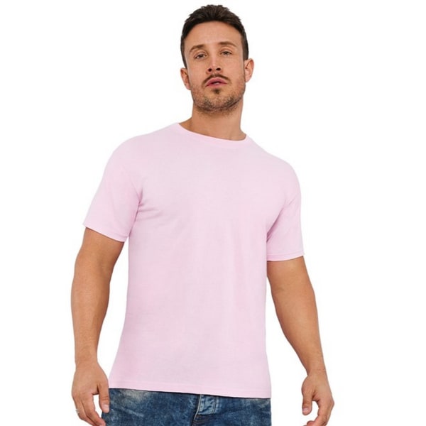 Casual Klassisk Ringspun T-shirt för män M ljusrosa Light Pink M