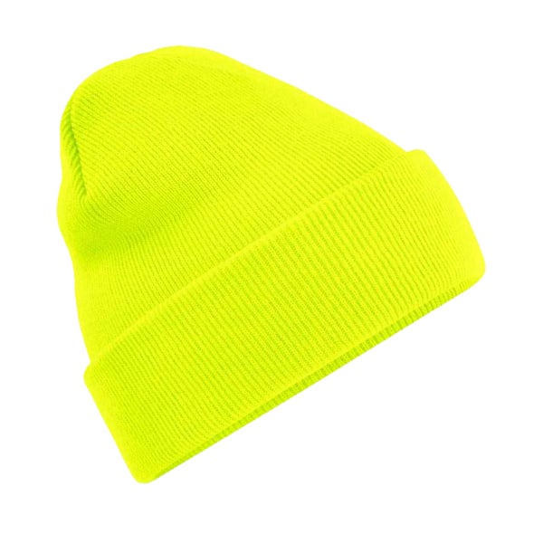 Beechfield Unisex Vuxen Original Cuffed Beanie One Size Fluore Fluorescent Yellow One Size