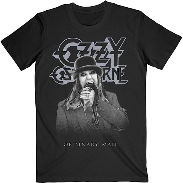Ozzy Osbourne Unisex Vuxen Ordinary Man Snake Bomull T-shirt L Black L