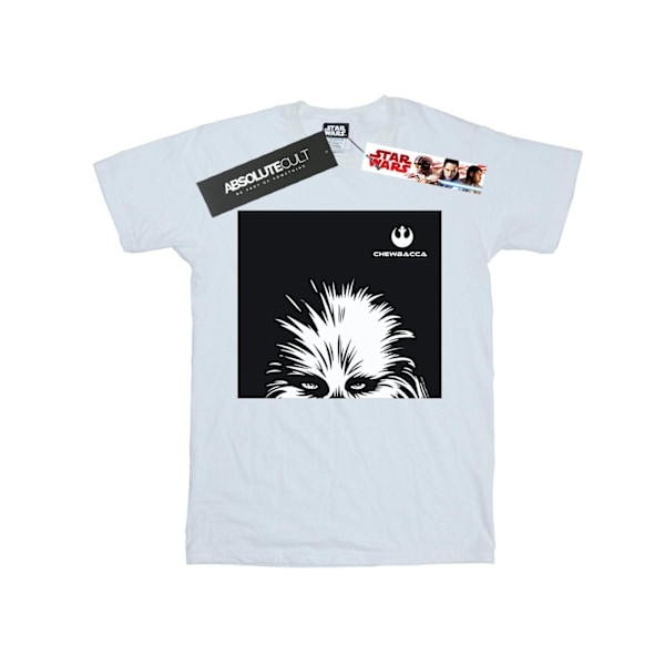 Star Wars Chewbacca Look T-shirt för pojkar 7-8 år Vit White 7-8 Years