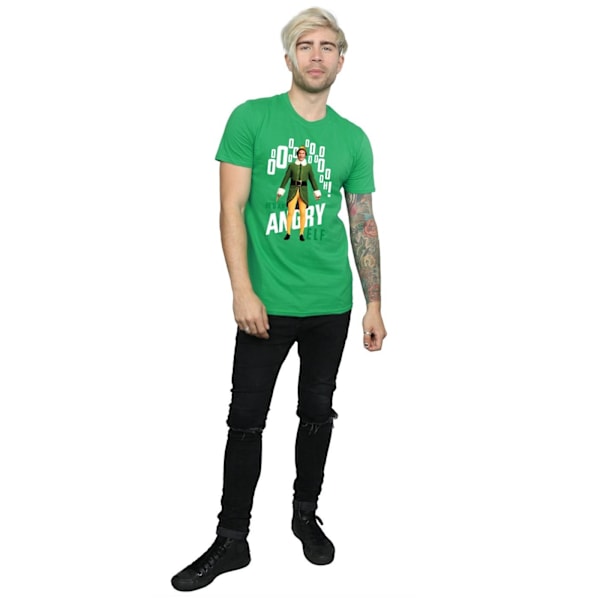 Elf Herr Angry Elf T-shirt XXL Irländsk Grön Irish Green XXL