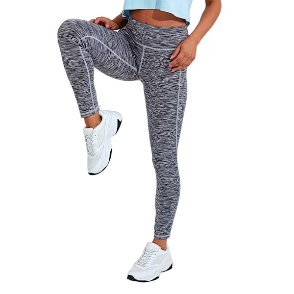 Tri Dri Dam/Dam Performance Space Dye Leggings XS Space S Space Silver XS