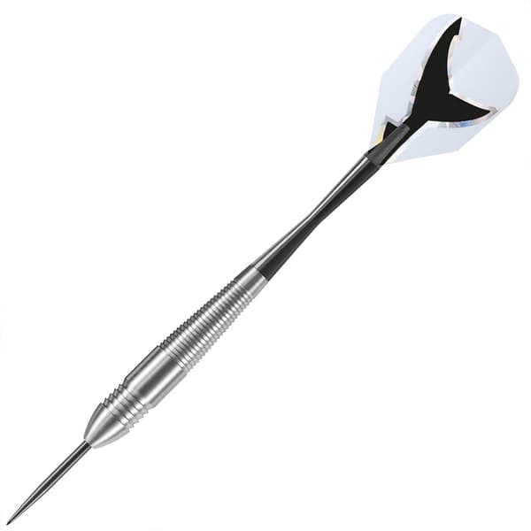 Harrows Silver Shark Dartset (3-pack) 23g Silver Silver 23g