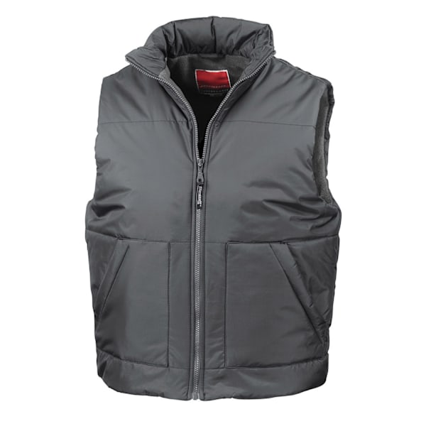 Result Unisex Vuxen Fleecefodrad Väst XXL Mörkgrå Dark Grey XXL