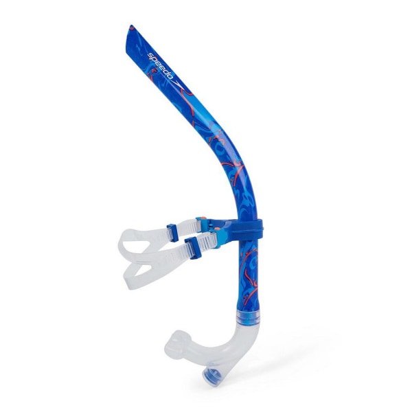 Speedo Unisex Adult Center Snorkel One Size Blå/Vit Blue/White One Size
