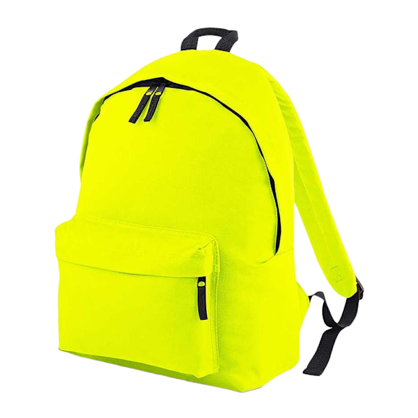 Bagbase Original Plain Backpack One Size Fluorescerande Gul Fluorescent Yellow One Size