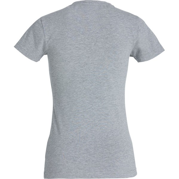 Clique Dam/Kvinnor Premium Melange Poloskjorta L Grå Melange Grey Melange L