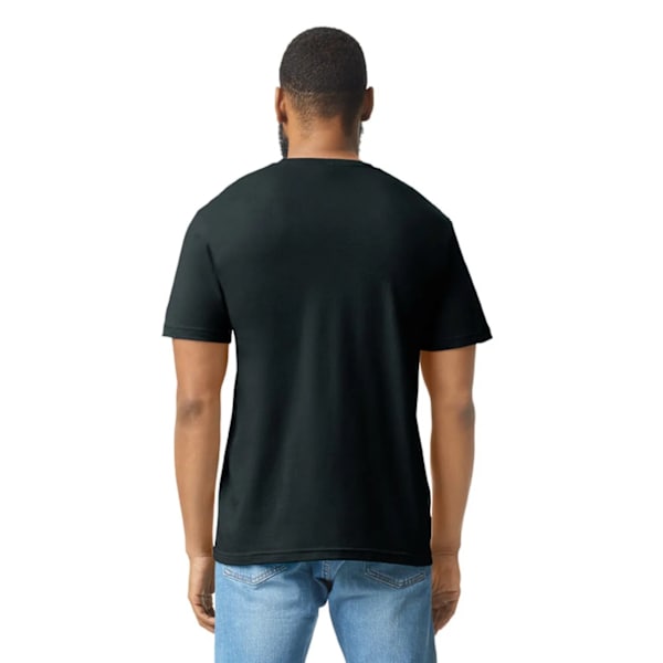 Gildan Unisex Adult CVC T-Shirt S Pitch Black Pitch Black S