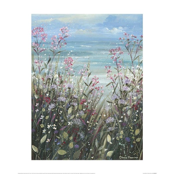 Diane Demirci Coastal Breeze II Tryck 80cm x 60cm Flerfärgad Multicoloured 80cm x 60cm