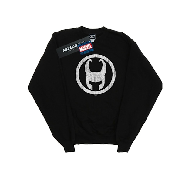 Marvel Boys Loki Icon Sweatshirt 5-6 år Svart Black 5-6 Years