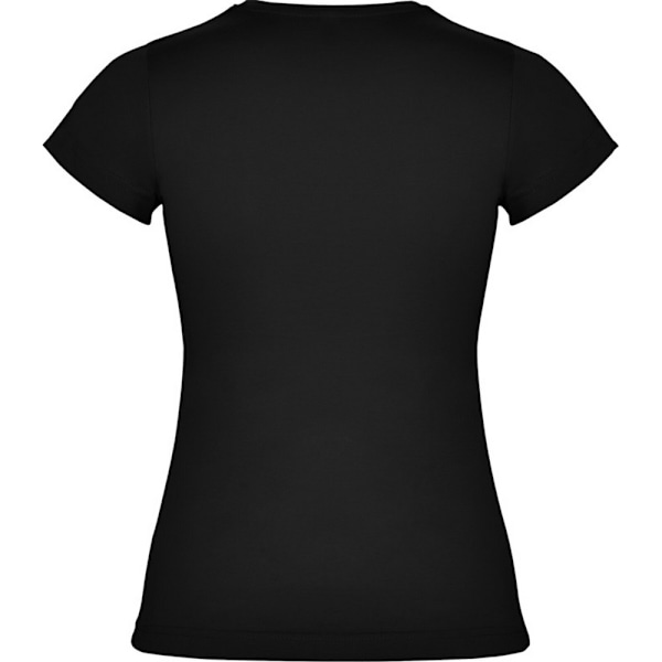 Roly Dam/Damer Jamaica Kortärmad T-shirt 3XL Solid Svart Solid Black 3XL