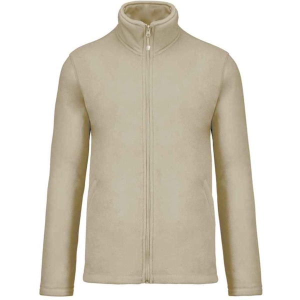 Kariban Falco Fleecejacka för män 3XL Beige Beige 3XL