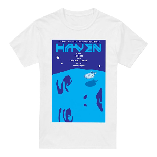 Star Trek Herr The Next Generation Säsong 1 Avsnitt 11 T-Shirt White 5XL