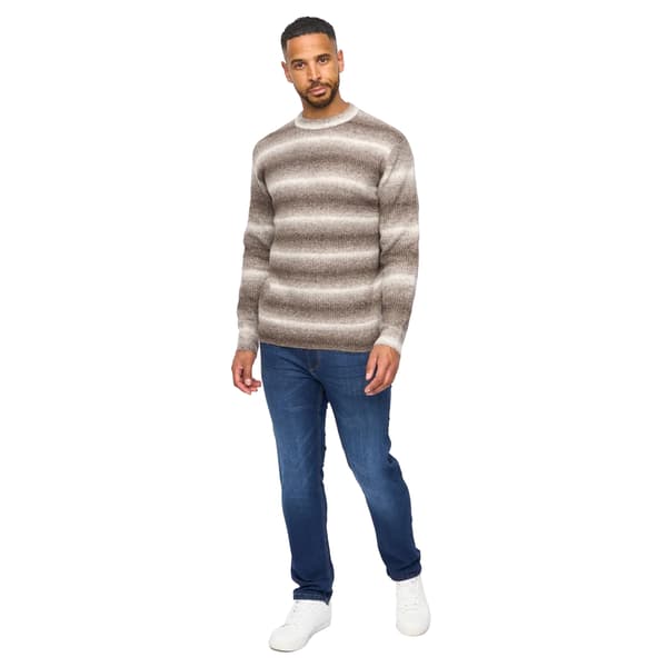 Bewley & Ritch Herrtröja Ormonde Ombre Stripe M Taupe Taupe M