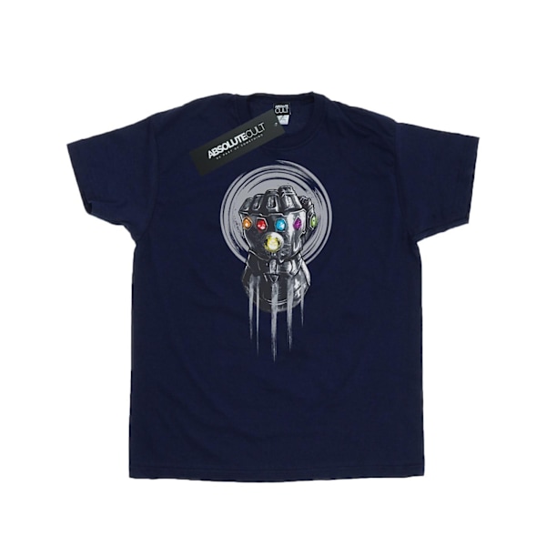 Avengers Infinity War Herr Gauntlet Bomull T-shirt XXL Marinblå Navy Blue XXL