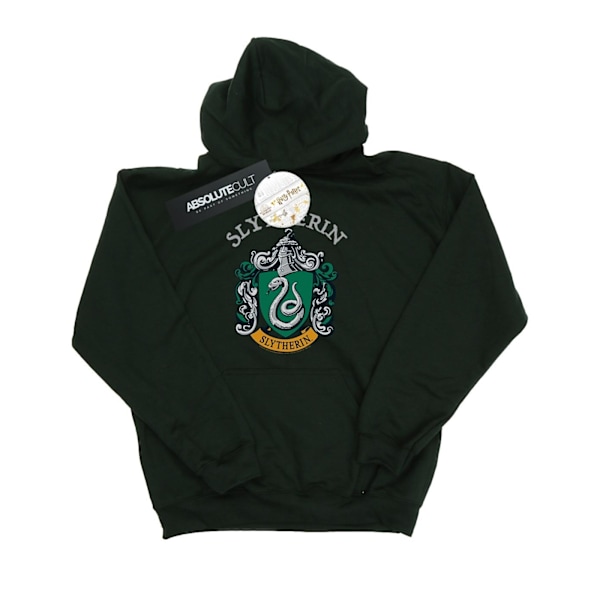 Harry Potter Pojkar Slytherin Crest Hoodie 12-13 År Forest Gre Forest Green 12-13 Years