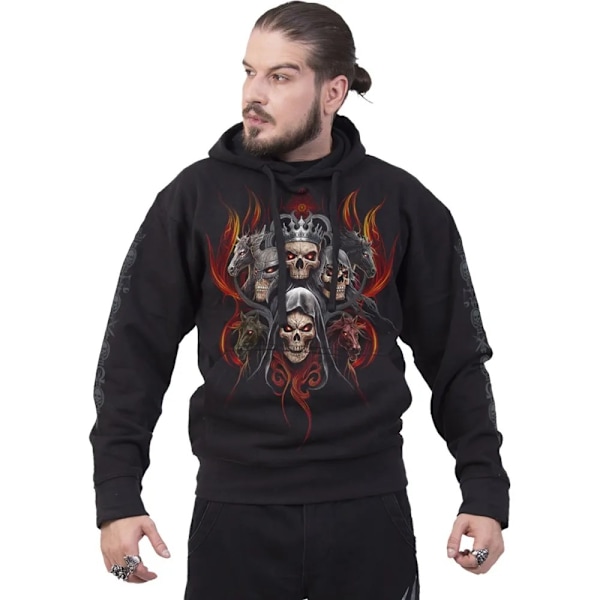 Spiral Direct Unisex Vuxen Revelation Hoodie M Svart Black M