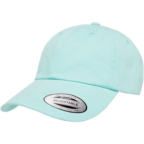 Flexfit By Yupoong Persika Bomullstwill Dad Cap En Storlek Diamon Diamond Blue One Size