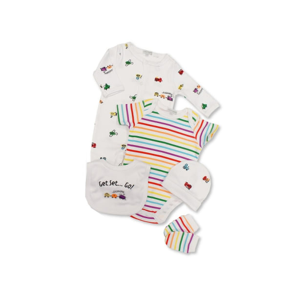 Nursery Time Baby Get Set Go Gift Set (5 delar) 0-3 månader Mul Multicolour 0-3 months