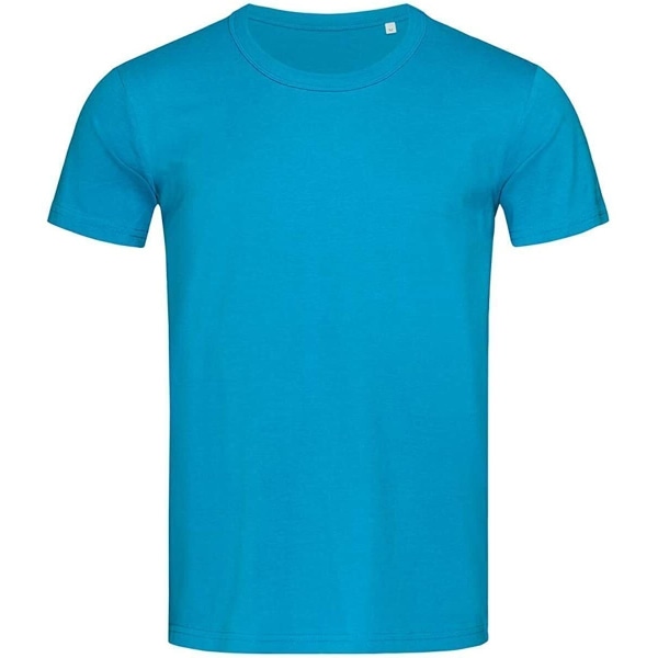 Stedman Mens Stars Ben T-shirt med rund hals XL Hawaii Blå Hawaii Blue XL