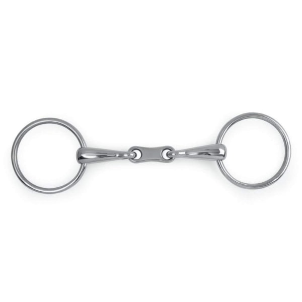 Lorina French Link Loose Ring Snaffle 6.5in Silver Silver 6.5in