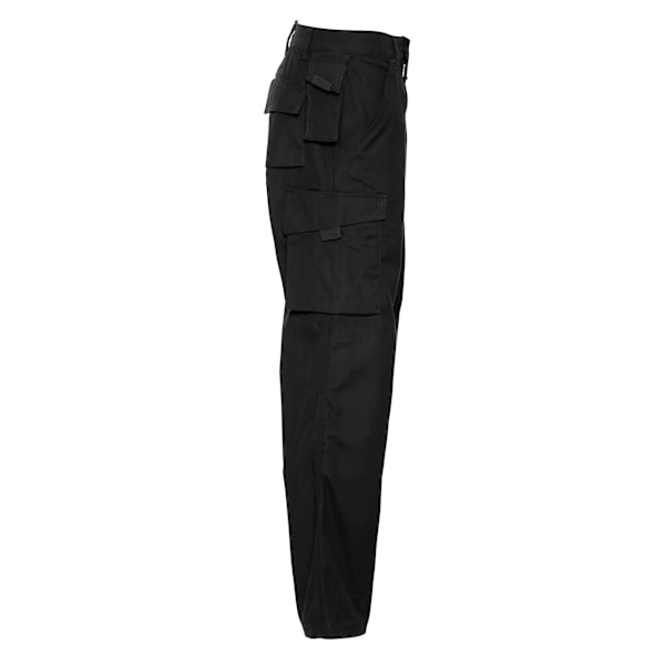 Russell Herrkläder Heavy Duty Arbetsbyxor 34R Svart Black 34R