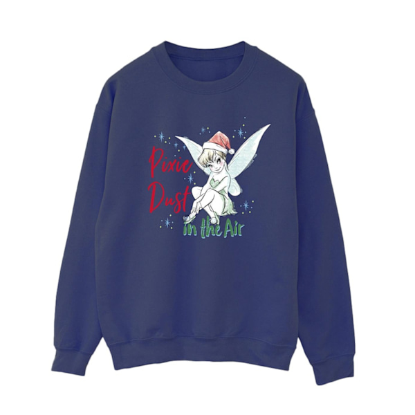 Disney Dam/Kvinnor Tinker Bell Pixie Dust Sweatshirt L Marinblå B Navy Blue L