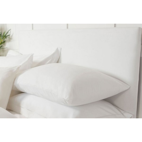 Belledorm Faux Suede Sänggavelsskydd Enkelsäng Vit White Single