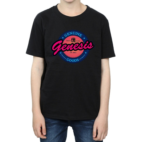 Genesis Boys Neon Logo T-Shirt 12-13 år Svart Black 12-13 Years