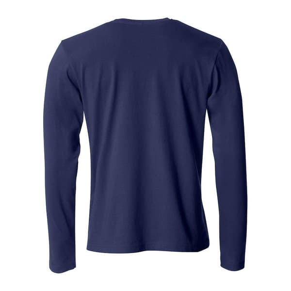 Clique Herr Basic Långärmad T-shirt XS Mörkblå Dark Navy XS