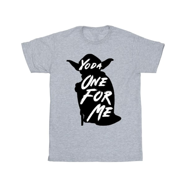 Star Wars Boys Yoda One For Me T-shirt 12-13 år Sports Grey Sports Grey 12-13 Years