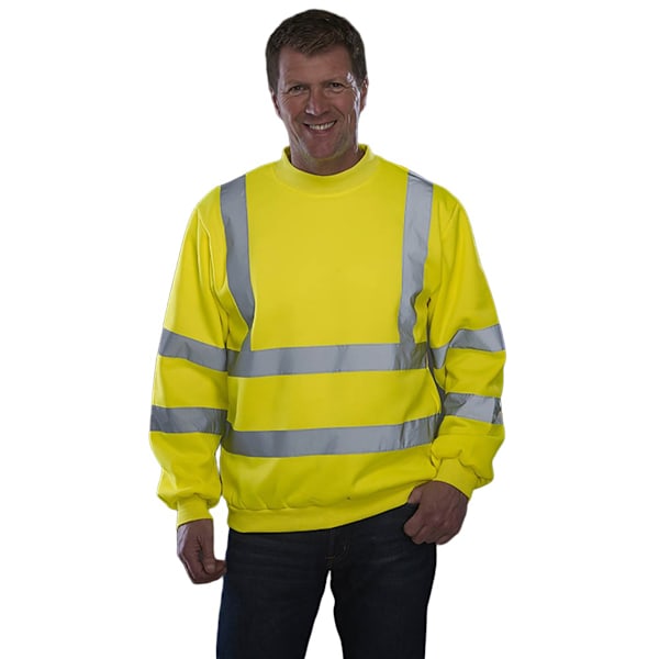 Yoko Unisex Hi-Vis Tjock Tröja (2-pack) 3XL Hi-Vi Hi-Vis Yellow 3XL