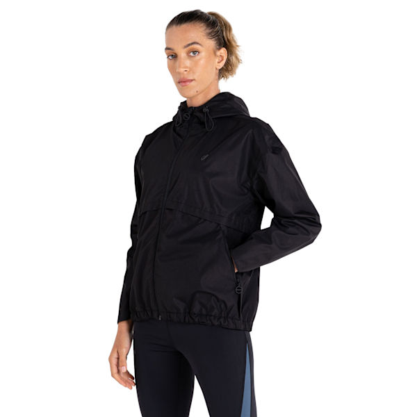 Dare 2B Dam/Kvinnor Swift Lättvikts Vattentät Jacka 12 UK Black 12 UK