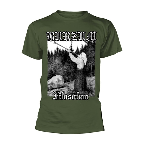 Burzum Unisex Adult Filosofem T-Shirt XL Grön Green XL