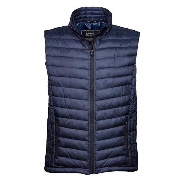 Tee Jays Herr Vadderad Zepelin Väst / Gilet XL Mörkblå Deep Navy XL