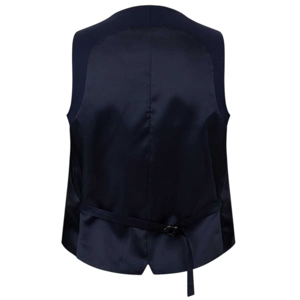 Twisted Tailor Herr Slim Västar 46 i Marinblå Navy 46 in