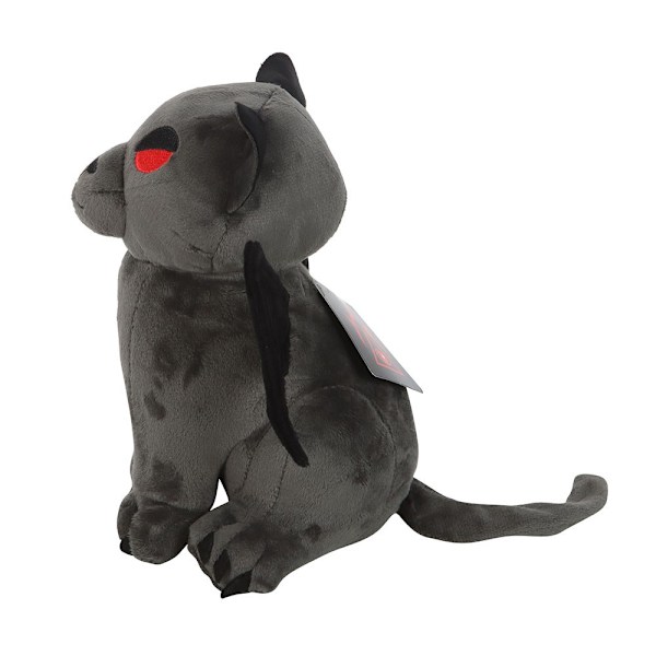 Something Different Vampyrkatt Plyschleksak En Storlek Grå/Svart/Röd Grey/Black/Red One Size