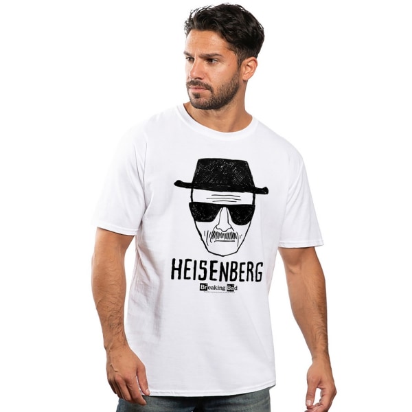 Breaking Bad Herr Heisenberg T-Shirt XXL Vit White XXL