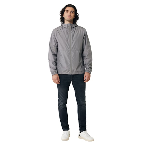 Iqoniq Unisex Vuxen Logan Återvunnen Polyester Lättviktsjacka Silver Grey L