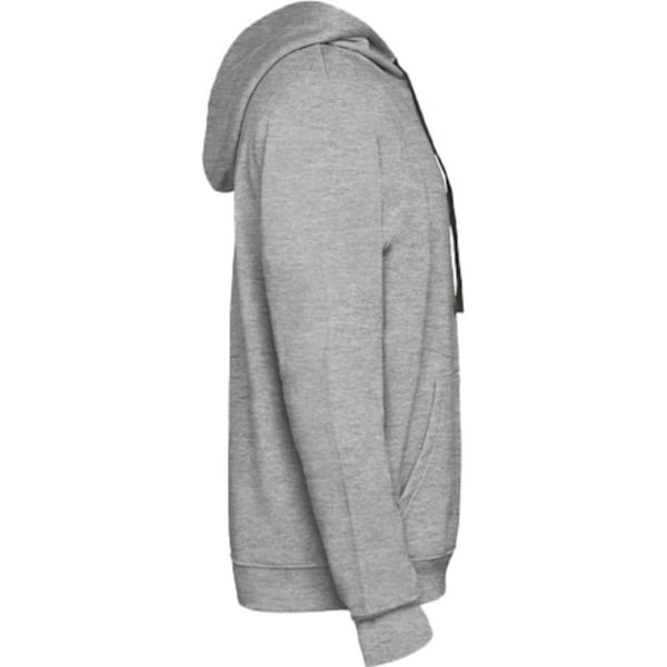 Roly Herr Urban Hoodie M Gråmelerad/Svart Grey Marl/Solid Black M