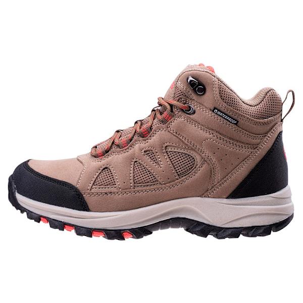 Hi-Tec Dam/Dam Lamite Vattentäta Mid Cut Skor 7.5 UK Smog/Sand/Vattenmelon Röd Smog/Sand/Watermelon Red 7.5 UK