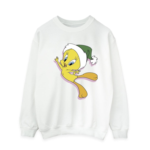 Looney Tunes Tweety Julmössa Sweatshirt S Vit White S