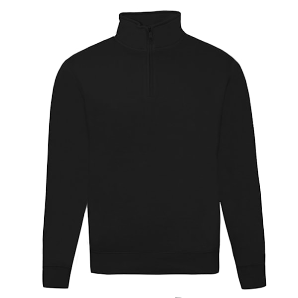 Russell Herr Authentic Quarter Zip Sweatshirt 4XL Svart Black 4XL