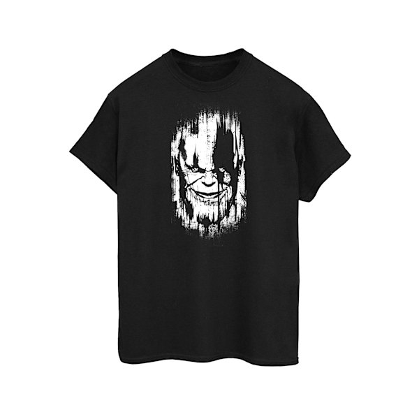Avengers Infinity War Herr Thanos Ansikte Bomull T-shirt S Svart Black S