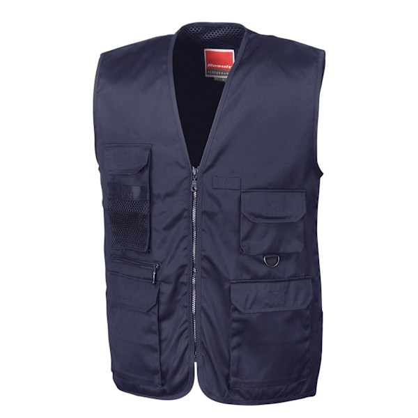 WORK-GUARD by Result Unisex Vuxen Äventyr Safari Väst S Midnight Navy S