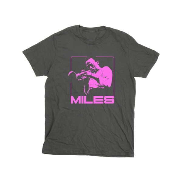 Miles Davis Boys Pink Square T-Shirt 5-6 år Charcoal Charcoal 5-6 Years