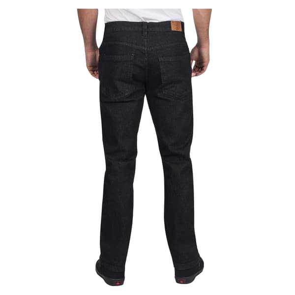 Lee Cooper Herr Jeans Denim Stretch Rak Ben 30S Svart Black 30S